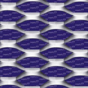 perforated sheet metal / expanded / aluminum / facade
