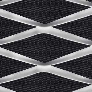 cladding wire mesh / aluminum / steel / lozenge mesh