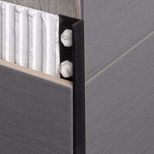 PVC edge trim / for tiles / outside corner