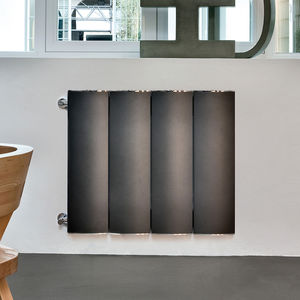 hot water radiator / aluminum / contemporary / horizontal