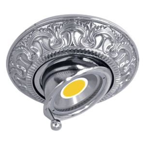 recessed ceiling spotlight / indoor / LED / round