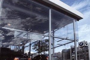 steel curtain wall fastening system / stainless steel