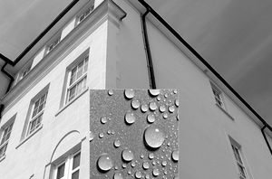 facade paint / exterior / silicone resin-based / water-repellent