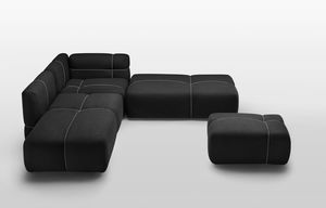 modular sofa / contemporary / polyurethane / 4-seater