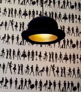 pendant lamp / original design / aluminum / wool