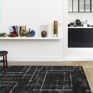 contemporary rug / patterned / wool / rectangular