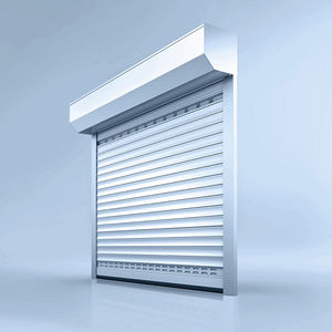 roll-up garage doors / aluminum / automatic