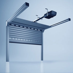 roll-up garage doors / aluminum / automatic