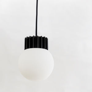 pendant lamp / contemporary / metal / glass