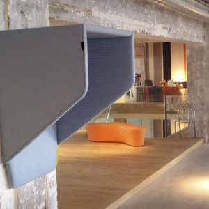 open plan area phone booth