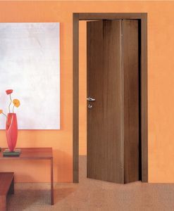 indoor door / folding / wooden