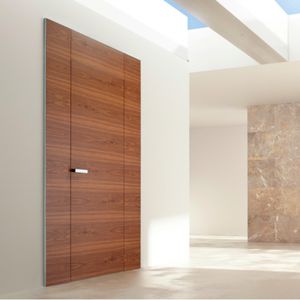 indoor door / swing / wooden / flush
