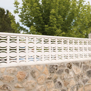 precast concrete screen wall / garden / patio