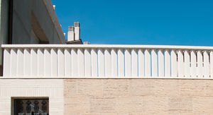 engineered stone balustrade / outdoor / for balconies / for patios