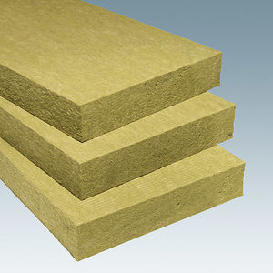 thermal-acoustic insulation / stone wool / wall / exterior