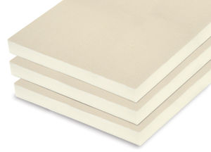 thermal insulation / plastic / polyisocyanurate / roof