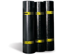 roof waterproofing membrane / asphalt / polyester / polyethylene