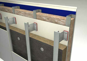 thermal insulation / rockwool ® / for facades / panel