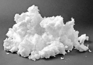 thermal insulation / glass wool / wall / blown