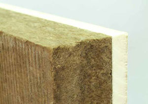 thermal-acoustic insulation / rockwool ® / polyisocyanurate (PIR) foam / for flat roofs