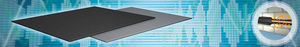 acoustic insulation / elastomer / for pipes / wall