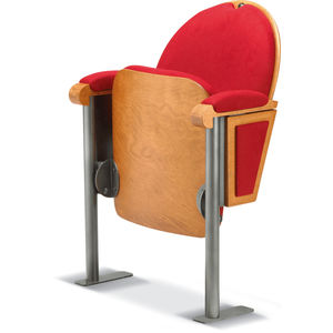 theater auditorium seating / contemporary / fabric / wooden