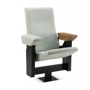 theater auditorium seating / contemporary / fabric / wooden