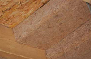 thermal-acoustic insulation / wood fiber / hemp / for attics