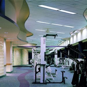 ceiling acoustic panel / aluminum / decorative / commercial