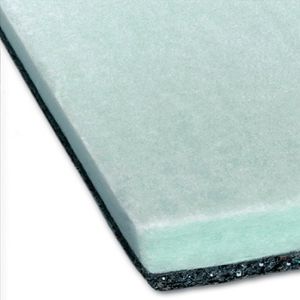 thermal-acoustic insulation / polyester / rubber / SBR