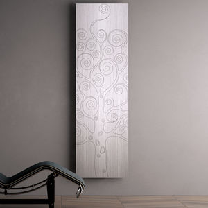 hot water radiator / electric / metal / contemporary