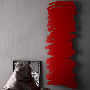 hot water radiator / electric / metal / original design