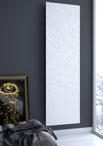 hot water radiator / electric / metal / contemporary