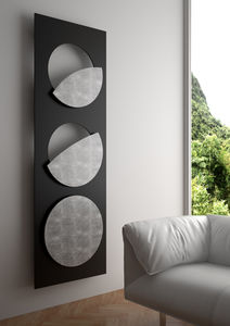 hot water radiator / electric / metal / contemporary