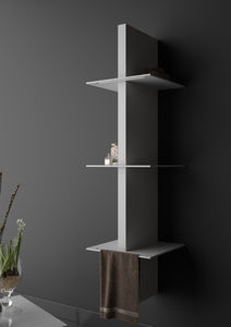 hot water towel radiator / electric / metal / contemporary