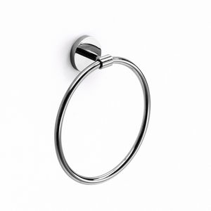 towel ring / wall-mounted / brass