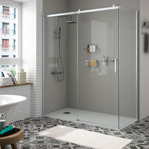 sliding shower screen / corner