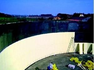acoustic insulation / extruded polystyrene / for basements / rigid panel