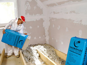 thermal insulation / wood fiber / loose / without vapor barrier