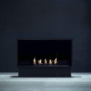 bioethanol fireplace / contemporary / open hearth / central