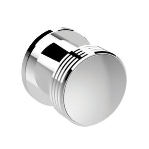 contemporary coat hook / chromed metal / bathroom