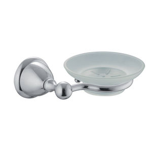 wall-mounted soap dish / metal