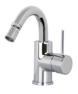 bidet mixer tap / chromed metal / bathroom / 1-hole