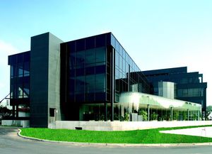 prefab building / modular / for offices / galvanized steel