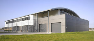 prefab building / modular / for offices / galvanized steel