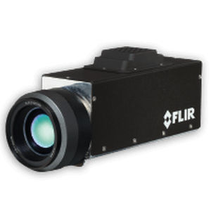 IP security camera / box / surface-mounted / with detector