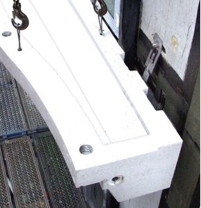 stainless steel fastening system / for facade cladding / for panels / exterior