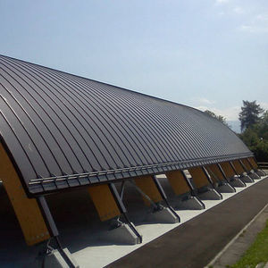 steel sheet metal / for facade cladding / roof