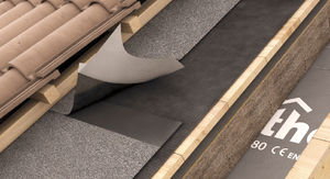 bituminous waterproofing membrane / slate / for roofs / self-adhesive