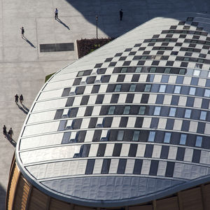 zinc-titanium roofing / standing seam